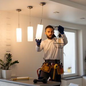 energy efficient light installation