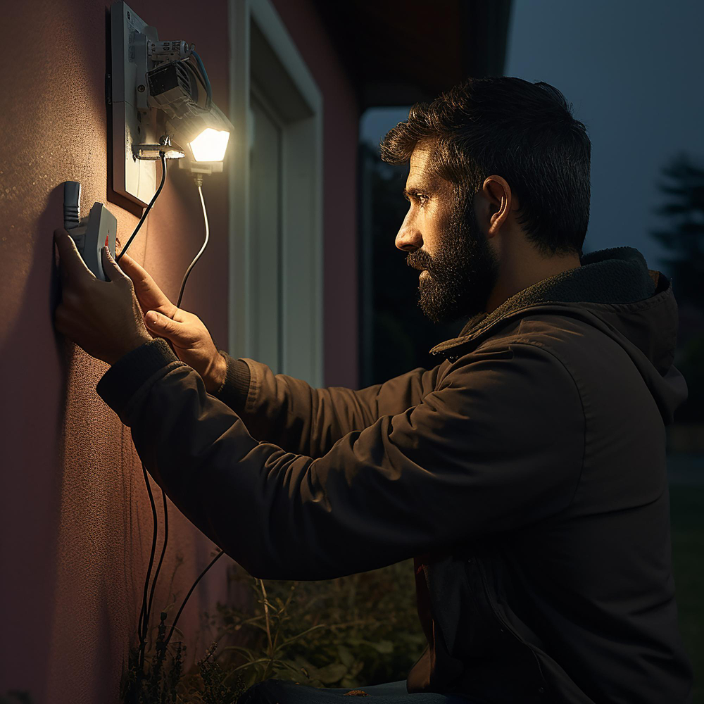 Outdoor Light Installation