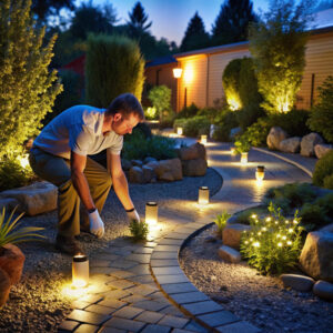 Outdoor Lighting Work