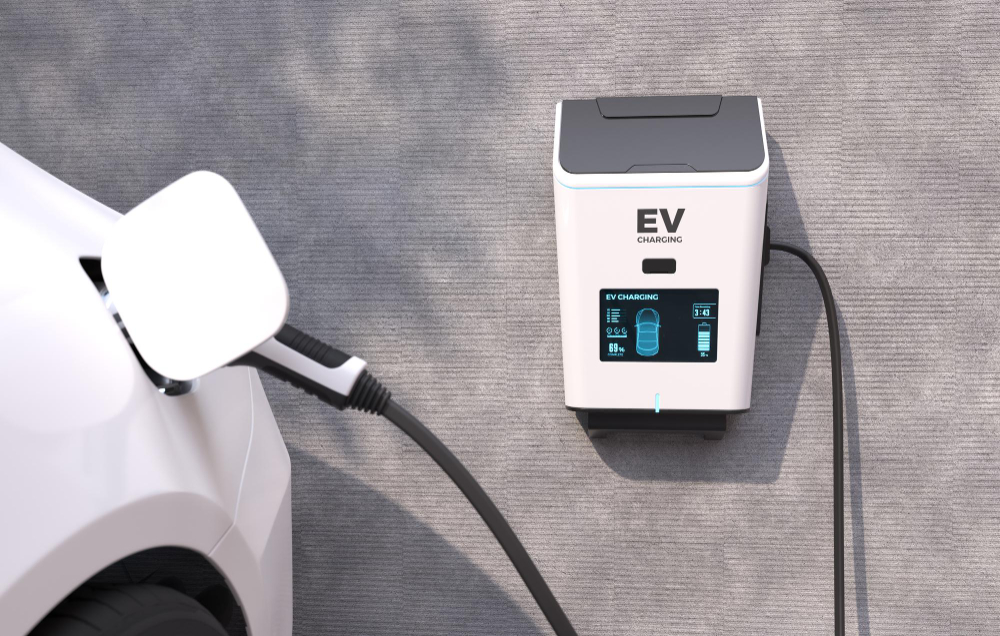 EV charging station installation