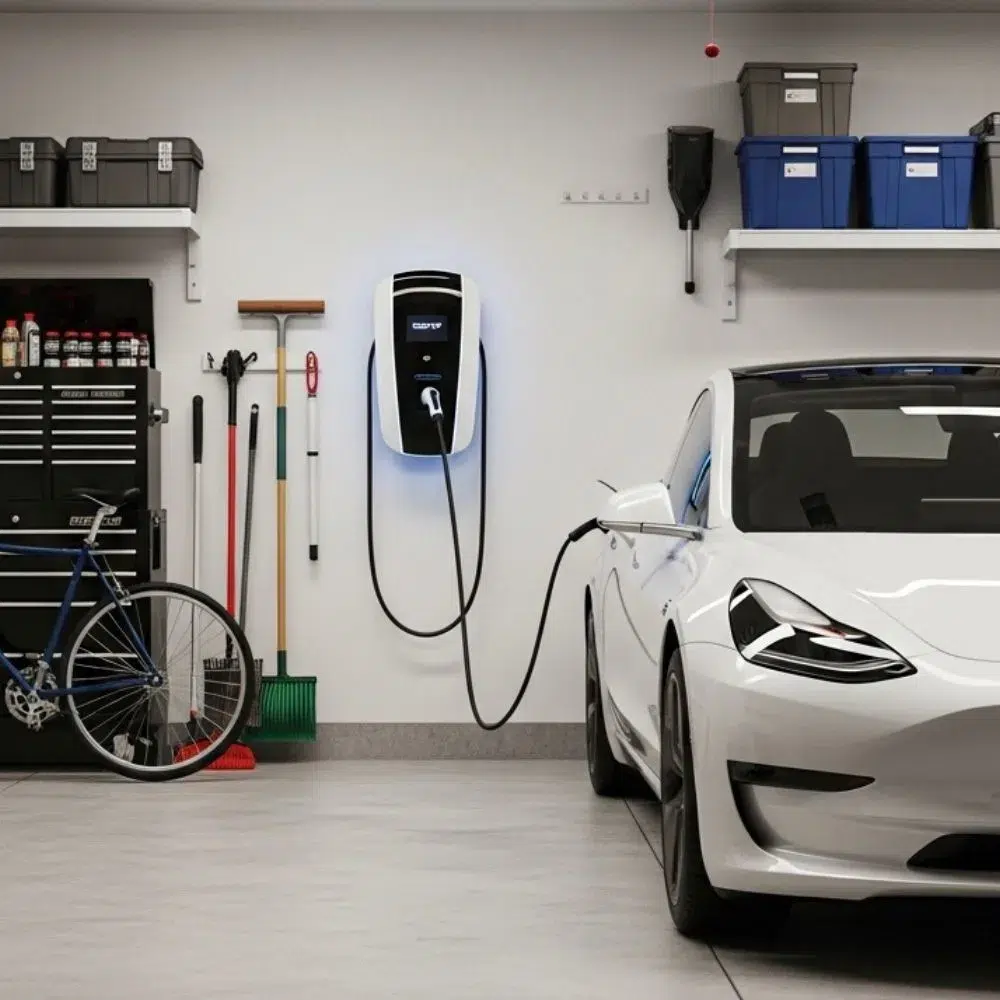 residential ev charger installation in Everett