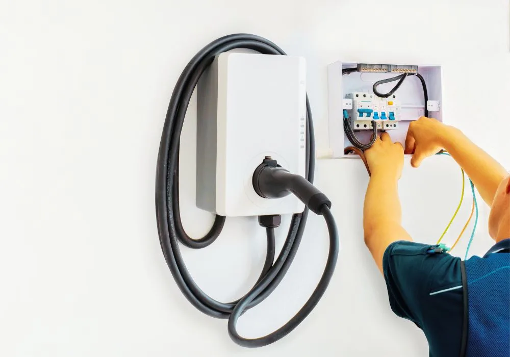 EV charger installation near Marysville