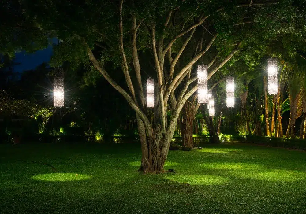 landscape lighting in Marysville