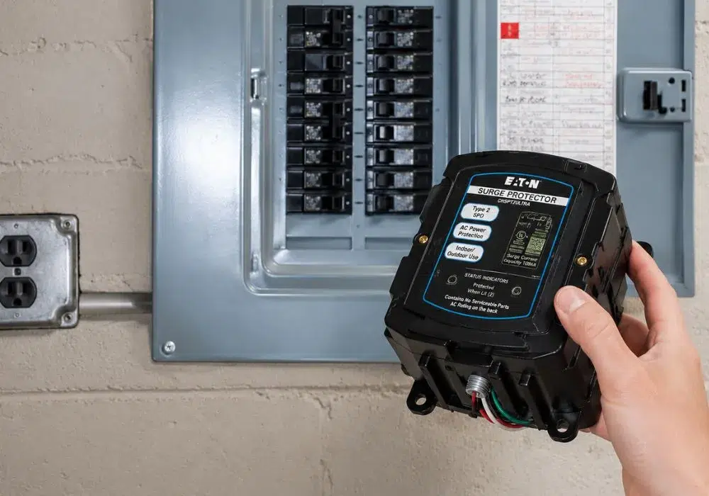 surge protector installation