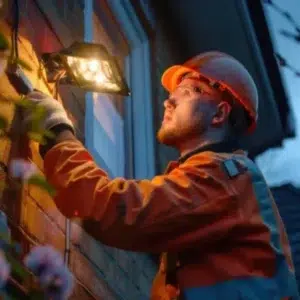Outdoor lighting in Marysville