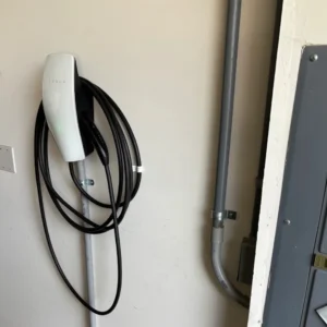residential EV charger installation in Everett