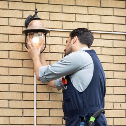 Outdoor Light Installation